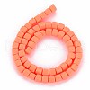 Handmade Polymer Clay Beads Strands X-CLAY-T020-09G-2