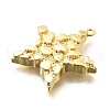 Brass Pendants KK-S508-28G-02-2