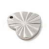 304 Stainless Steel Pendants STAS-M312-05P-3