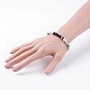 Forsted Natural Amazonite Stretch Bracelets BJEW-JB03361-03-3
