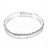 Iron Rhinestone Cup Chains Jewelry Sets X-SJEW-R049-01-6