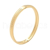 304 Stainless Steel Bangles for Women AJEW-P127-07G-4