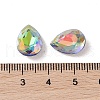 Glass Rhinestone Cabochons RGLA-L029-04A-SPLA-3