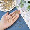 SUPERFINDINGS 60Pcs 3 Style Brass Bead Frames KK-FH0002-16-3