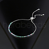 Colorful Cubic Zirconia Tennis Bracelet BJEW-I314-003P-2