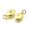 Brass Micro Pave Cubic Zirconia Pendants KK-I275-32G-2