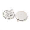 304 Stainless Steel Pendants STAS-L278-024P-2