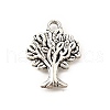 Tibetan Style Alloy Pendants TIBE-L008-53AS-1
