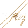 Ion Plating(IP) 201 Stainless Steel Chain Necklaces NJEW-P309-26B-G-2