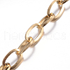 304 Stainless Steel Cable Chain Bracelets BJEW-P064-27G-2