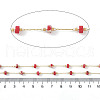 Ion Plating(IP) 304 Stainless Steel Chains AJEW-Q150-08G-01-2