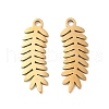 201 Stainless Steel Pendants STAS-I199-B08-G-1