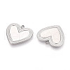 304 Stainless Steel Pendant Cabochon Settings STAS-T065-89P-2