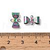 304 Stainless Steel Connector Charms STAS-P363-01MC-3