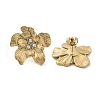 304 Stainless Steel Stud Earrings EJEW-M072-01G-5