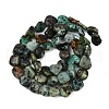 Natural African Turquoise(Jasper) Beads Strands G-Q060-E14-3
