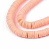 Handmade Polymer Clay Beads X-CLAY-R067-8.0mm-13-3