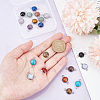 AHADERMAKER 20Pcs 10 Styles Natural & Synthetic Mixed Gemstone Connector Charms Sets G-GA0001-65-3