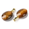 Natural Mixed Gemstone Pendants G-E603-03G-4