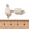 Natural Quartz Crystal Connector Charms FIND-C046-10C-G-3