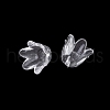 Transparent Acrylic Bead Caps TACR-G050-04B-3