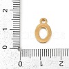 304 Stainless Steel Pendant Cabochon Settings STAS-B092-01G-3