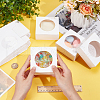 Cube Kraft Paper Storage Gift Boxes CON-WH0095-101B-01-3