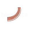 2-Ply Brass Jewelry Wire KK-WH0084-26B-7