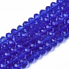 Glass Beads Strands EGLA-A034-T4mm-D31-4