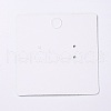 Paper Jewelry Earring Display Cards CDIS-F005-07-2