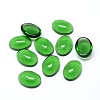 K9 Glass Cabochons Oval Flat Back Cabochons GGLA-L002D-04-2