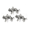 Tibetan Style Alloy Animals Pendants PALLOY-V007-01AS-03-1