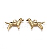 Tibetan Style Alloy Puppy Pendants GLF9881Y-1