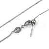 304 Stainless Steel Serpentine Chains Necklaces NJEW-H042-07P-2