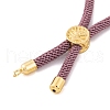 Nylon Cords Bracelet Makings Fit for Connector Charms AJEW-P116-01G-27-3