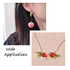Craftdady 270Pcs 9 Style Transparent Acrylic Pendants TACR-CD0001-02-32