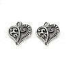 Tibetan Style Alloy Charms FIND-M047-47AS-1