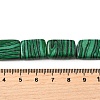 Synthetic Malachite Beads Strands G-S386-A04-5