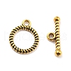 Tibetan Style Toggle Clasps TIBEB-A0701-AG-LF-1