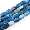 Natural Weathered Agate Beads Strands G-N344-42D-2