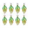Alloy Enamel Pendants PALLOY-TAC0009-25P-D-1