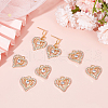 Unicraftale 40Pcs Alloy Pendants FIND-UN0016-33-2