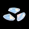 Mocha Effect Axe Shape Sew on Rhinestone RGLA-C001-01B-AM-2