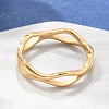 Unisex Ion Plating(IP) 304 Stainless Steel Finger Rings RJEW-E164-04G-2