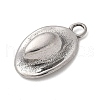 304 Stainless Steel Pendants STAS-F349-04P-2