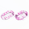 Transparent Acrylic Linking Rings OACR-N009-013A-01-3