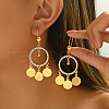 Elegant Middle Eastern Style Zinc Alloy Chandelier Earrings RG4229-1-1