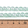 Translucent Crackle Glass Beads Strands CCG-T003-01G-4