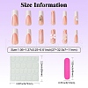 ABS Plastic Full Cover Press On False Nails DIY-CJC0006-13-2