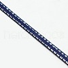Double Edge Silver Thread Grosgrain Ribbon for Wedding Festival Decoration SRIB-L012-9mm-370-2